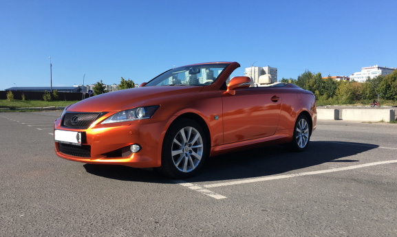 Lexus is кабриолет