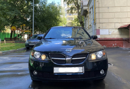 Аренда nissan almera эконом класса 2006 года в городе Москва Люблино от 2000 руб./сутки, передний привод, двигатель: бензин, объем 1.8 литров, ОСАГО (Мультидрайв), без водителя, недорого, вид 2 - RentRide