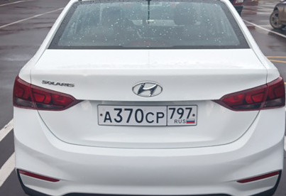 Аренда hyundai solaris эконом класса 2018 года в городе Москва Волгоградский проспект от 2240 руб./сутки, передний привод, двигатель: бензин, ОСАГО (Впишу в полис), без водителя, недорого, вид 4 - RentRide