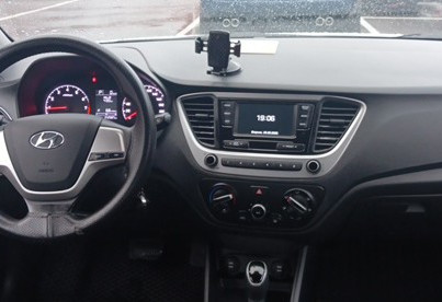 Аренда hyundai solaris эконом класса 2018 года в городе Москва Волгоградский проспект от 2240 руб./сутки, передний привод, двигатель: бензин, ОСАГО (Впишу в полис), без водителя, недорого, вид 8 - RentRide