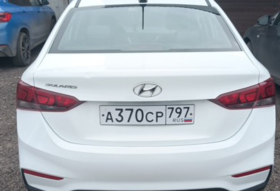 Аренда hyundai solaris эконом класса 2018 года в городе Москва Волгоградский проспект от 2240 руб./сутки, передний привод, двигатель: бензин, ОСАГО (Впишу в полис), без водителя, недорого, вид 4 - RentRide