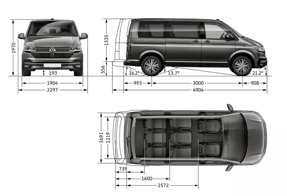 Volkswagen Caravelle минивэн 2020