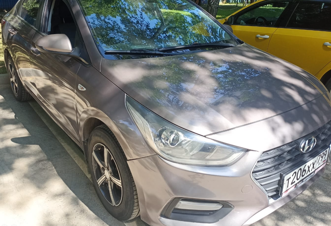 Аренда hyundai solaris эконом класса 2019 года в городе Москва Коломенская от 2800 руб./сутки, передний привод, двигатель: бензин, объем 1.6 литров, ОСАГО (Мультидрайв), без водителя, недорого, вид 8 - RentRide