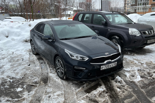 Прокат авто kia k3 стандарт класса 2018 года в городе Москва Говорово от 2600 руб./сутки, передний привод, двигатель: бензин, объем 1.6 литров, ОСАГО (Мультидрайв), без водителя, недорого - RentRide