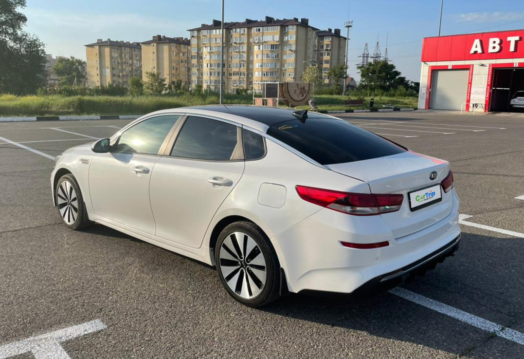 Аренда kia optima стандарт класса 2018 года в городе Москва от 4800 руб./сутки, передний привод, двигатель: бензин, объем 2 литра, ОСАГО (Мультидрайв), без водителя, недорого, вид 4 - RentRide
