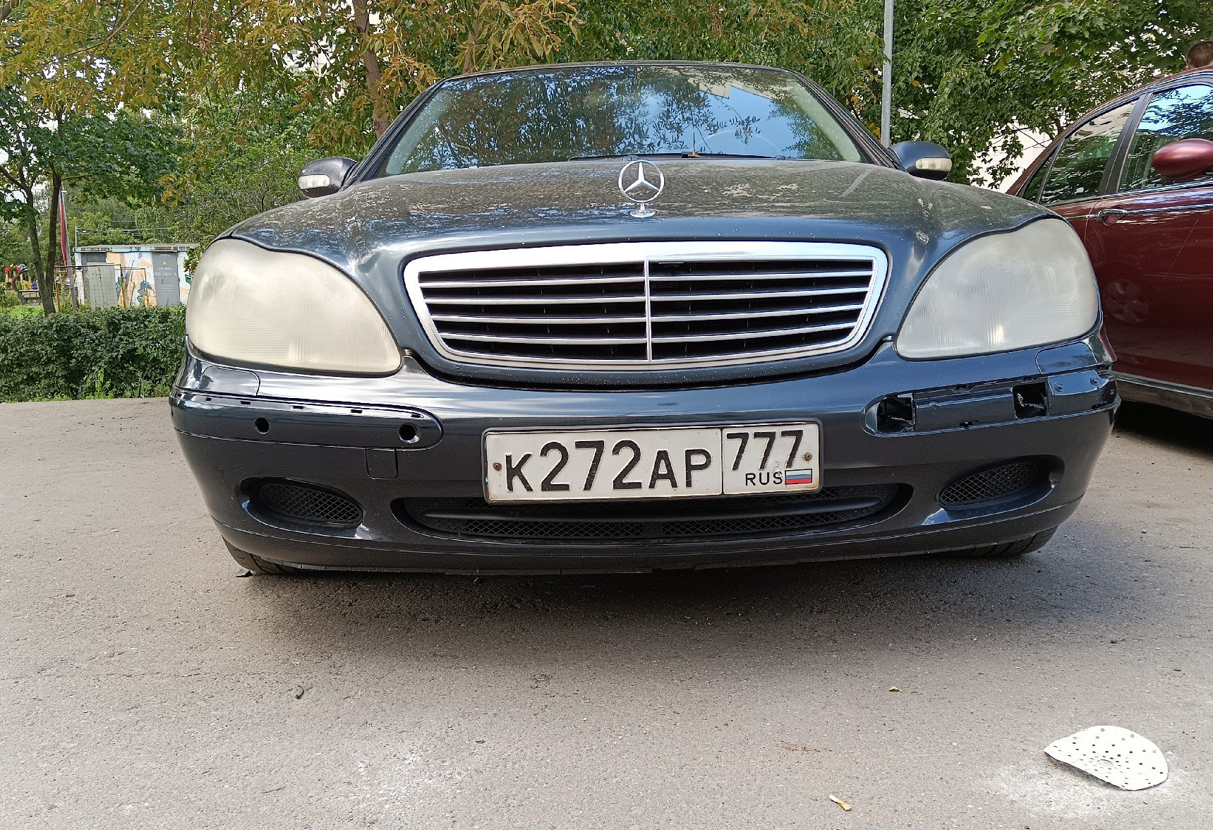 Аренда mercedes-benz s-klass стандарт класса 2002 года в городе Москва Люблино от 3300 руб./сутки, задний привод, двигатель: бензин, объем 3.2 литра, ОСАГО (Мультидрайв), без водителя, недорого, вид 7 - RentRide
