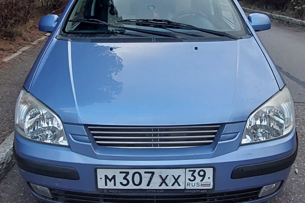 Прокат авто hyundai getz эконом класса 2004 года в городе Зеленоградск от 1680 руб./сутки, передний привод, двигатель: бензин, объем 1.3 литра, ОСАГО (Мультидрайв), без водителя, недорого - RentRide