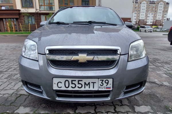 Прокат авто chevrolet aveo 2007 года в городе Зеленоградск от 1440 руб./сутки, передний привод, двигатель: бензин, объем 1.4 литра, ОСАГО (Мультидрайв), без водителя, недорого - RentRide
