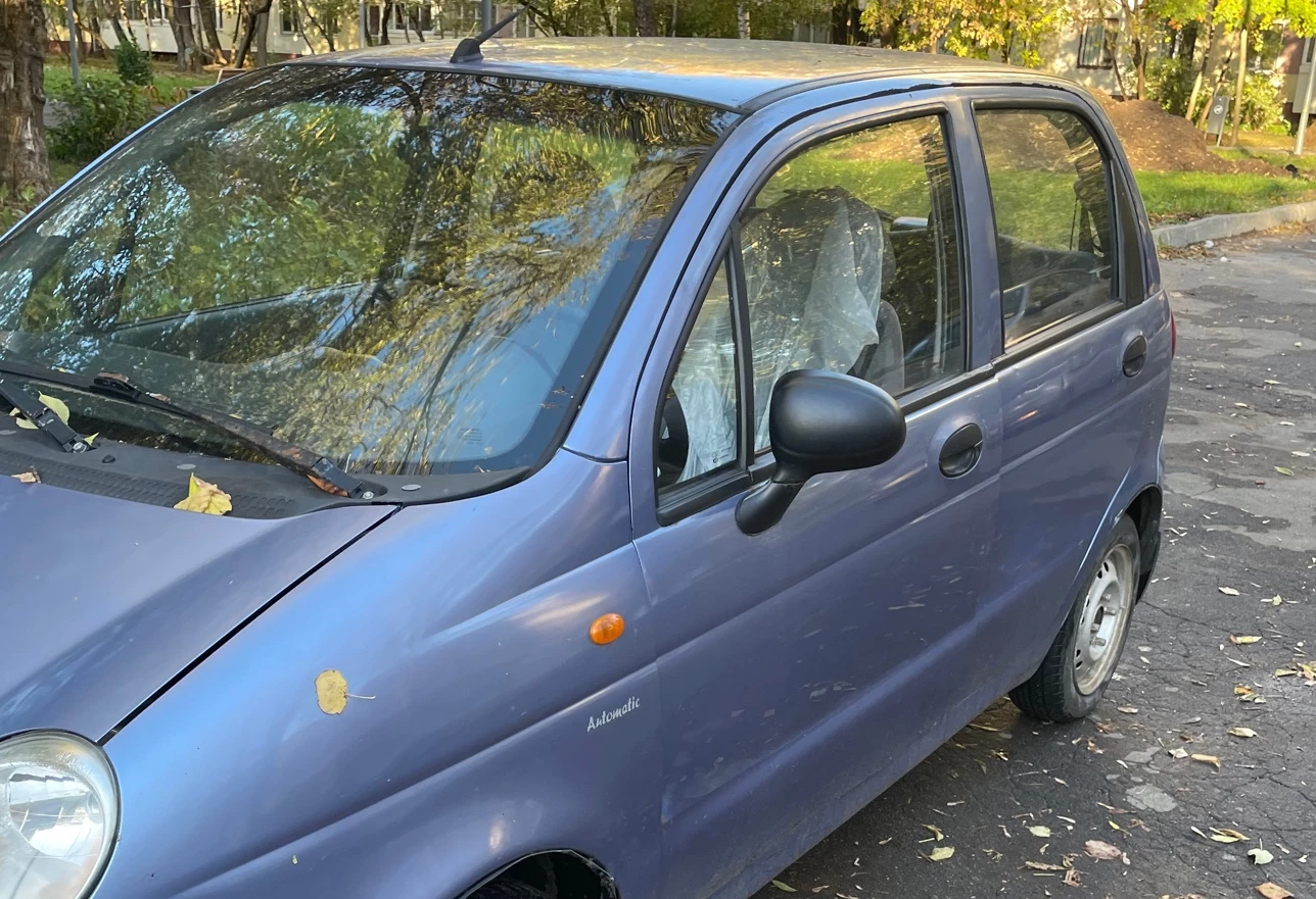 Аренда daewoo matiz эконом класса 2007 года в городе Москва Верхние Лихоборы от 920 руб./сутки, передний привод, двигатель: бензин, объем 0.8 литров, ОСАГО (Впишу в полис), без водителя, недорого, вид 2 - RentRide