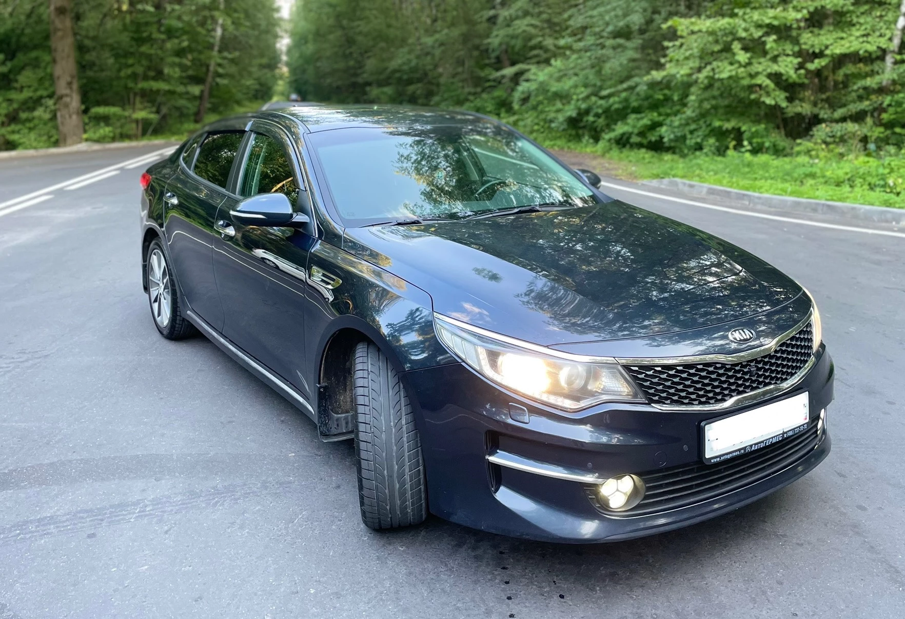Аренда kia optima комфорт класса 2018 года в городе Москва Щелковская от 4400 руб./сутки, передний привод, двигатель: бензин, объем 2.4 литра, ОСАГО (Мультидрайв), без водителя, недорого, вид 7 - RentRide