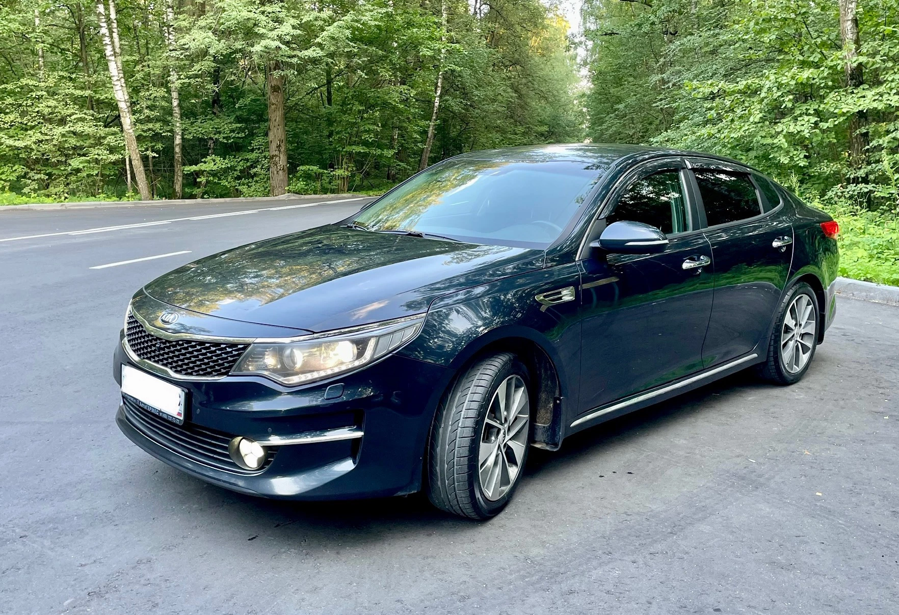 Аренда kia optima комфорт класса 2018 года в городе Москва Щелковская от 4400 руб./сутки, передний привод, двигатель: бензин, объем 2.4 литра, ОСАГО (Мультидрайв), без водителя, недорого, вид 8 - RentRide