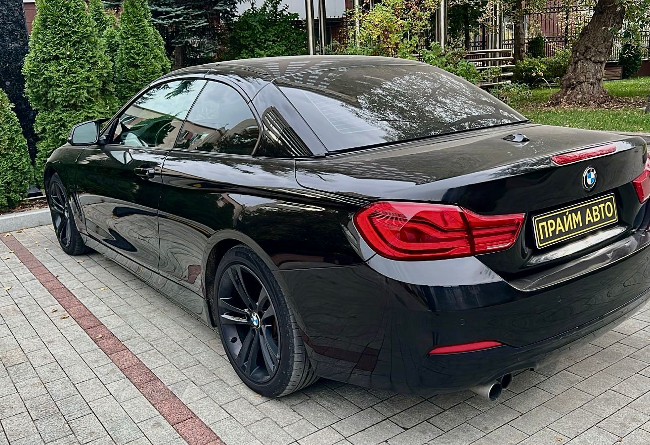 Аренда bmw 4-serii премиум класса 2017 года в городе Москва Ленинский проспект от 9520 руб./сутки, задний привод, двигатель: бензин, объем 2 литра, каско (Мультидрайв), ОСАГО (Мультидрайв), без водителя, недорого, вид 3 - RentRide