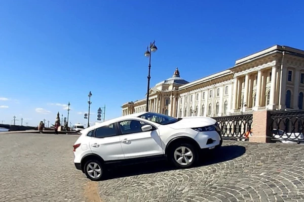 Прокат авто nissan qashqai эконом класса 2020 года в городе Санкт-Петербург Московская от 2599 руб./сутки, передний привод, двигатель: бензин, объем 2 литра, каско (Впишу в полис), ОСАГО (Впишу в полис), без водителя, недорого - RentRide
