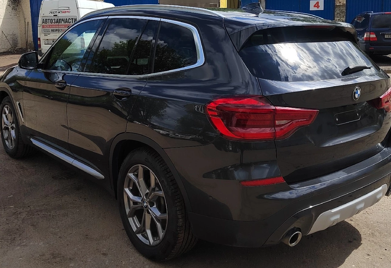 Аренда bmw x3 бизнес класса 2019 года в городе Москва Беговая от 8000 руб./сутки, полный привод, двигатель: дизель, объем 2 литра, каско (Мультидрайв), ОСАГО (Мультидрайв), без водителя, недорого, вид 2 - RentRide