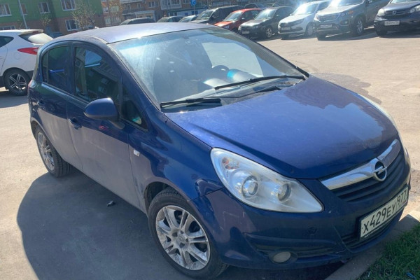 Прокат авто opel corsa эконом класса 2009 года в городе Москва Ховрино от 1440 руб./сутки, передний привод, двигатель: дизель, объем 1.3 литра, ОСАГО (Впишу в полис), без водителя, недорого - RentRide