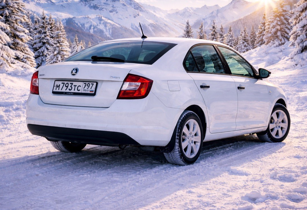 Аренда skoda rapid эконом класса 2016 года в городе Москва от 1760 руб./сутки, передний привод, двигатель: бензин, объем 1.6 литров, ОСАГО (Мультидрайв), без водителя, недорого, вид 4 - RentRide