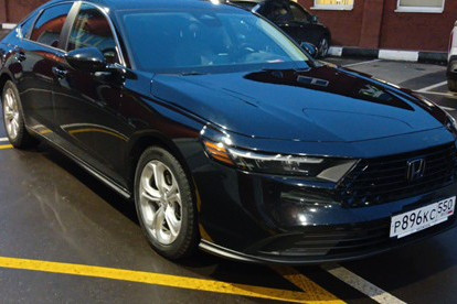 Прокат авто honda accord стандарт класса 2024 года в городе Москва Волгоградский проспект от 4800 руб./сутки, передний привод, двигатель: бензин, объем 1.5 литров, ОСАГО (Мультидрайв), без водителя, недорого - RentRide