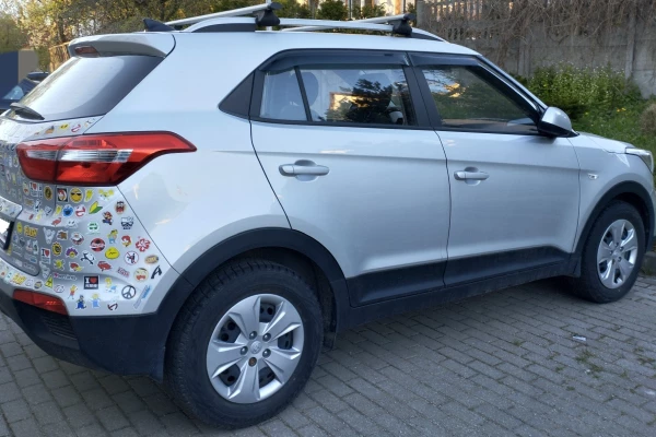 Прокат авто hyundai creta стандарт класса 2021 года в городе Зеленоградск от 3440 руб./сутки, передний привод, двигатель: бензин, объем 1.6 литров, ОСАГО (Мультидрайв), без водителя, недорого - RentRide