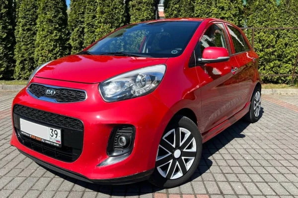 Прокат авто kia picanto эконом класса 2015 года в городе Калининград от 2792 руб./сутки, передний привод, двигатель: бензин, объем 1.2 литра, ОСАГО (Впишу в полис), без водителя, недорого - RentRide