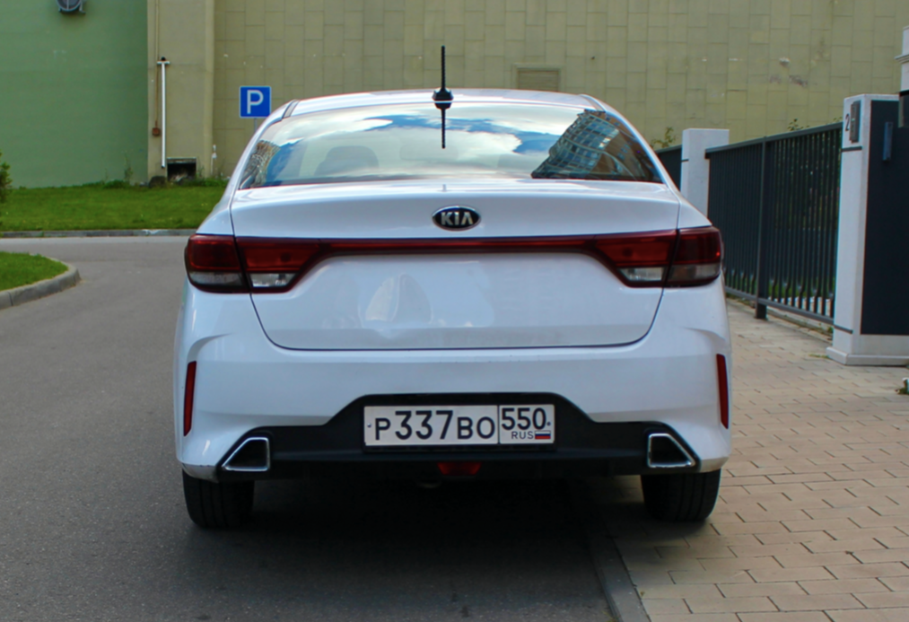 Аренда kia rio эконом класса 2021 года в городе Москва Матвеевское от 2800 руб./сутки, передний привод, двигатель: бензин, объем 1.4 литра, каско (Мультидрайв), ОСАГО (Мультидрайв), без водителя, недорого, вид 8 - RentRide