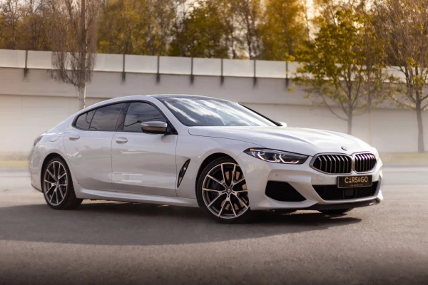 Прокат авто bmw 8-serii премиум класса 2019 года в городе Москва Крылатское от 24000 руб./сутки, полный привод, двигатель: бензин, объем 4.4 литра, каско (Мультидрайв), ОСАГО (Мультидрайв), без водителя, недорого - RentRide