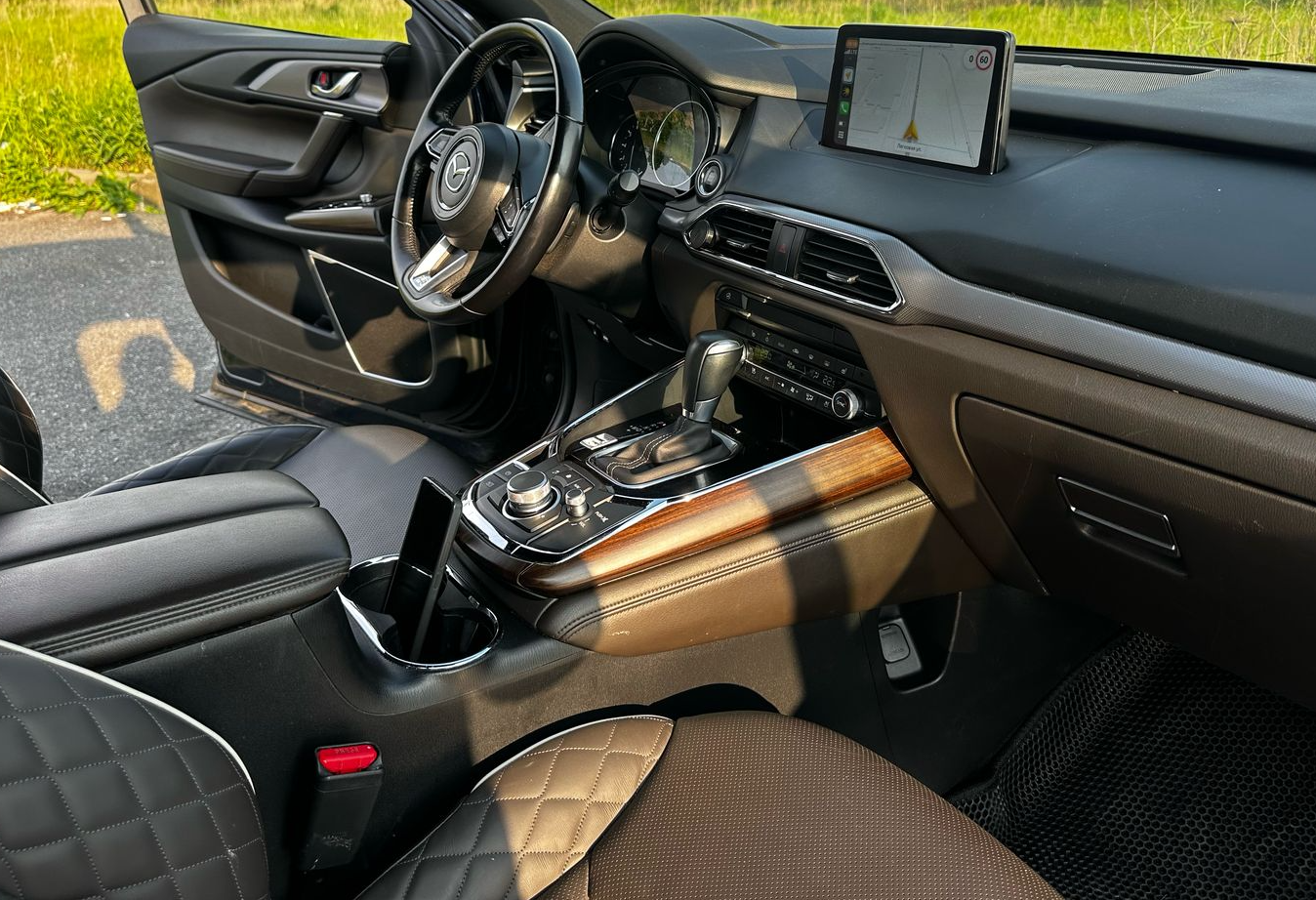 Аренда mazda cx-9 комфорт класса 2021 года в городе Москва Беговая от 4000 руб./сутки, полный привод, двигатель: бензин, объем 2.5 литров, каско (Мультидрайв), ОСАГО (Мультидрайв), без водителя, недорого, вид 6 - RentRide