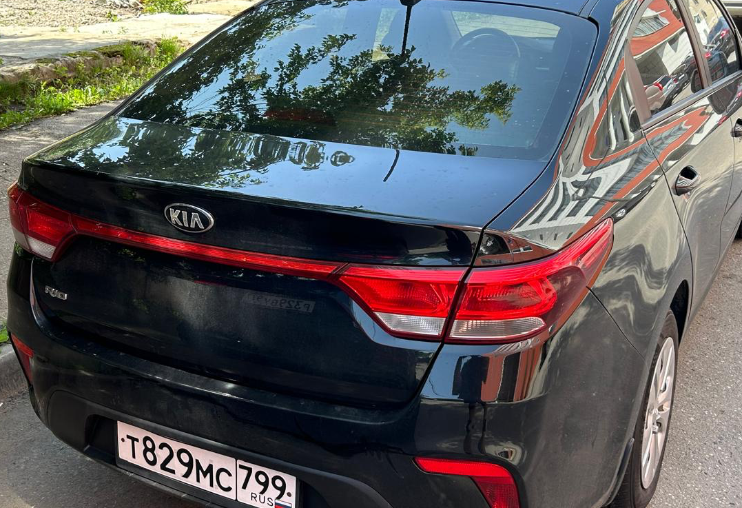 Аренда kia rio эконом класса 2020 года в городе Москва Пролетарская от 2960 руб./сутки, передний привод, двигатель: бензин, объем 1.6 литров, ОСАГО (Мультидрайв), без водителя, недорого, вид 5 - RentRide