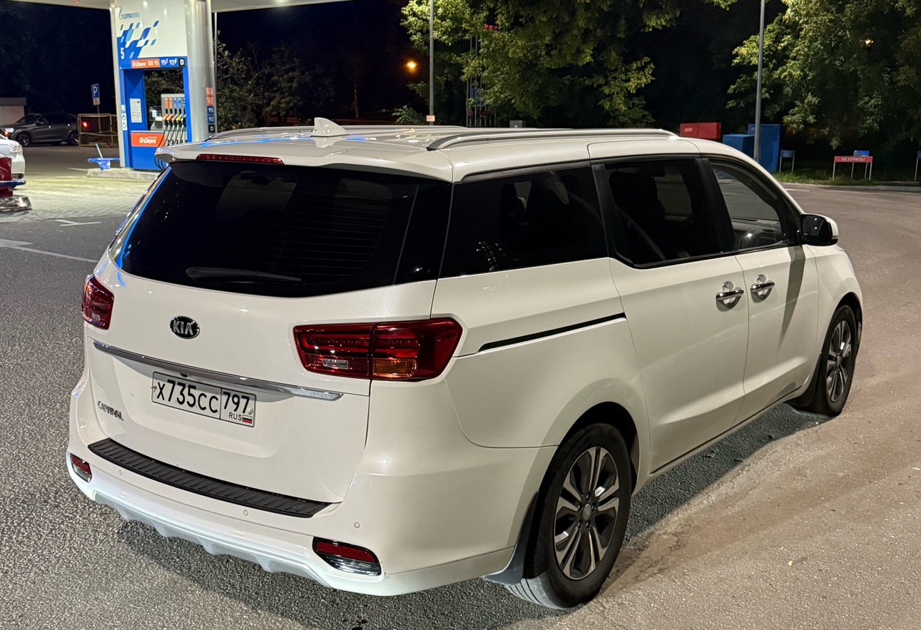 Аренда kia carnival эконом класса 2020 года в городе Москва Проспект Вернадского от 7000 руб./сутки, передний привод, двигатель: дизель, объем 2.2 литра, без водителя, недорого, вид 4 - RentRide