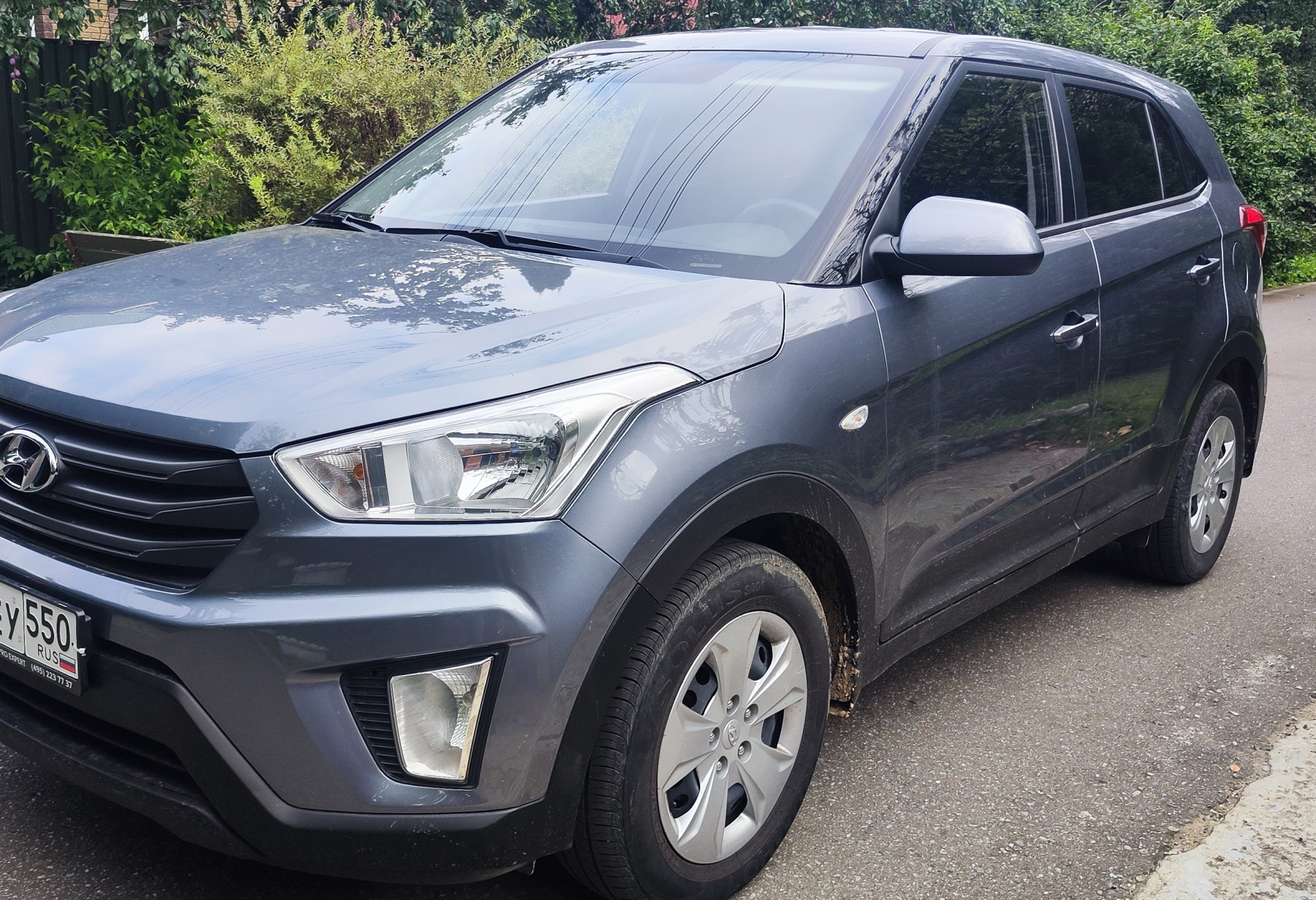 Аренда hyundai creta эконом класса 2018 года в городе Москва Войковская от 2400 руб./сутки, передний привод, двигатель: бензин, объем 1.6 литров, каско (Впишу в полис), ОСАГО (Впишу в полис), без водителя, недорого, вид 3 - RentRide