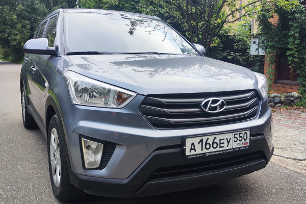 Прокат авто hyundai creta эконом класса 2018 года в городе Москва Войковская от 2400 руб./сутки, передний привод, двигатель: бензин, объем 1.6 литров, каско (Впишу в полис), ОСАГО (Впишу в полис), без водителя, недорого - RentRide