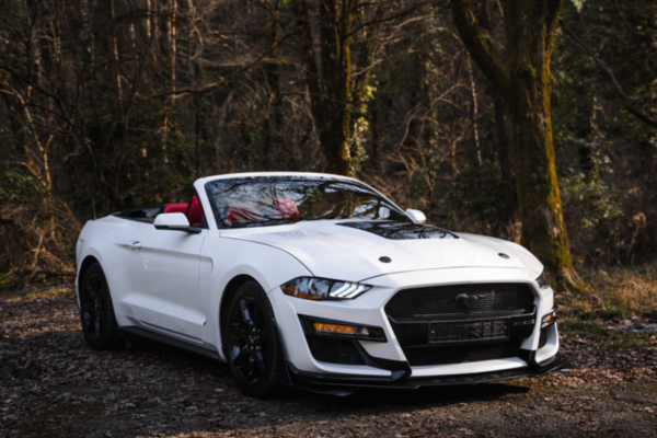 Прокат авто ford mustang премиум класса 2020 года в городе Москва от 16800 руб./сутки, задний привод, двигатель: бензин, объем 2.3 литра, ОСАГО (Впишу в полис), без водителя, недорого - RentRide