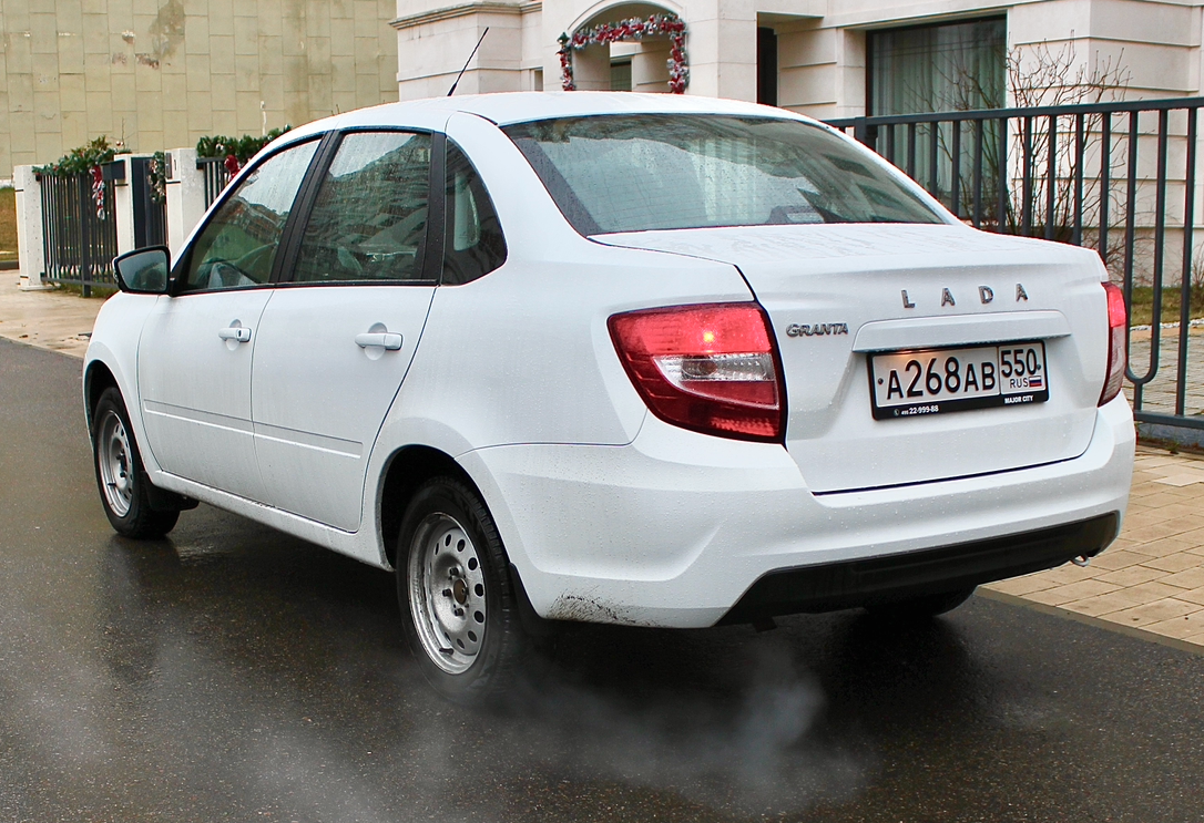 Аренда lada granta эконом класса 2024 года в городе Москва Славянский бульвар от 1900 руб./сутки, передний привод, каско (Мультидрайв), ОСАГО (Мультидрайв), без водителя, недорого, вид 7 - RentRide