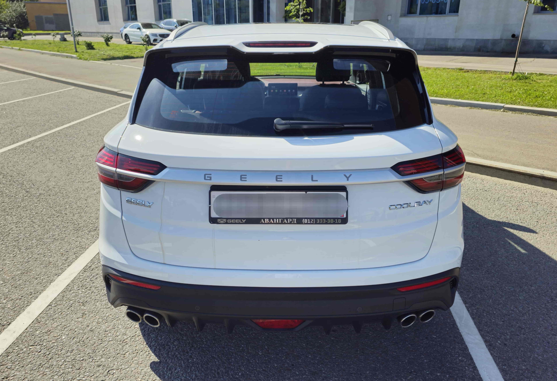 Аренда geely coolray стандарт класса 2022 года в городе Москва Таганская от 3800 руб./сутки, передний привод, двигатель: бензин, объем 1.5 литров, каско (Мультидрайв), ОСАГО (Мультидрайв), без водителя, недорого, вид 4 - RentRide