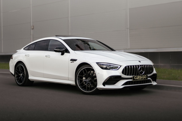Прокат авто mercedes-benz amg-gt премиум класса 2020 года в городе Москва Крылатское от 24000 руб./сутки, полный привод, двигатель: бензин, объем 3 литра, ОСАГО (Мультидрайв), без водителя, недорого - RentRide