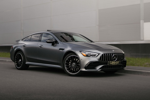 Прокат авто mercedes-benz amg-gt премиум класса 2019 года в городе Москва Крылатское от 24000 руб./сутки, полный привод, двигатель: бензин, объем 3 литра, ОСАГО (Мультидрайв), без водителя, недорого - RentRide