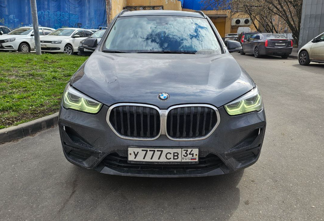 Аренда bmw x1 2021 года в городе Москва Таганская от 6700 руб./сутки, полный привод, двигатель: дизель, объем 2 литра, каско (Мультидрайв), ОСАГО (Мультидрайв), без водителя, недорого - RentRide