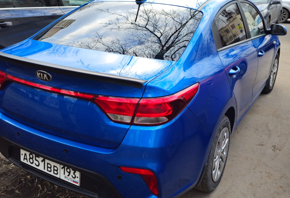 Аренда kia rio 2019 года в городе Москва Таганская от 2500 руб./сутки, передний привод, двигатель: бензин, объем 1.6 литров, каско (Мультидрайв), ОСАГО (Мультидрайв), без водителя, недорого, вид 4 - RentRide