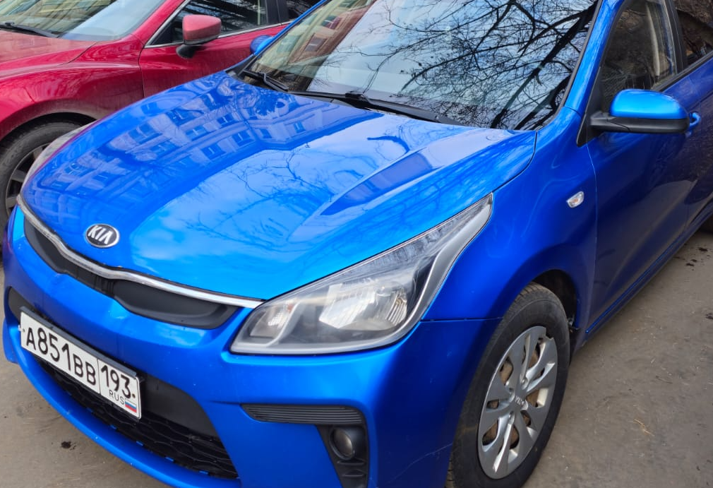 Аренда kia rio 2019 года в городе Москва Таганская от 2500 руб./сутки, передний привод, двигатель: бензин, объем 1.6 литров, каско (Мультидрайв), ОСАГО (Мультидрайв), без водителя, недорого, вид 2 - RentRide