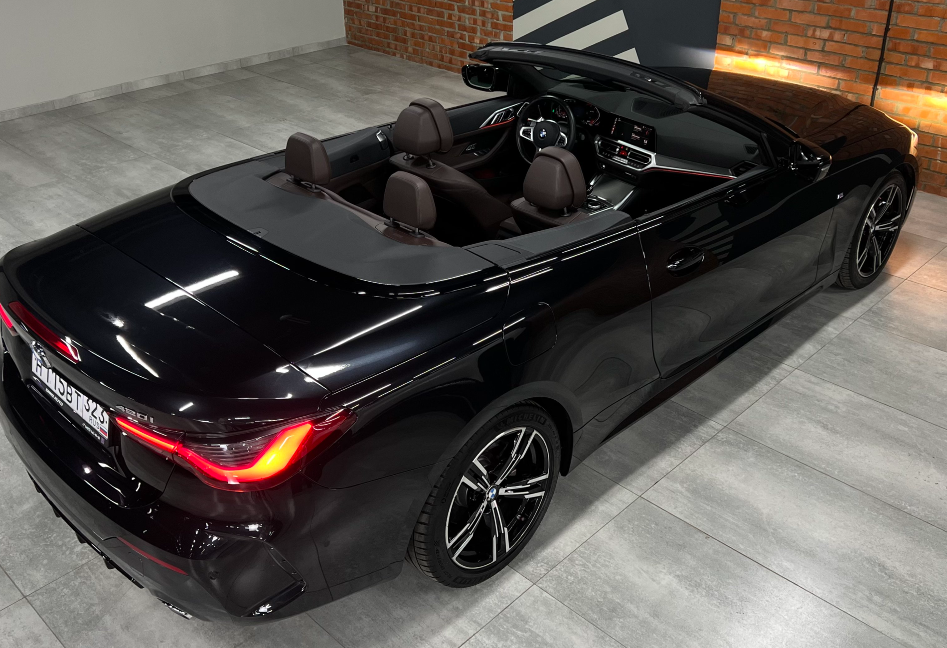 Аренда bmw 4-serii премиум класса 2021 года в городе Москва Выхино от 13600 руб./сутки, задний привод, двигатель: бензин, объем 2 литра, каско (Мультидрайв), ОСАГО (Мультидрайв), без водителя, недорого, вид 4 - RentRide