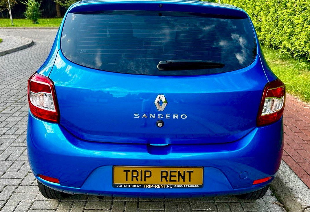 Аренда renault sandero эконом класса 2021 года в городе Москва от 2632 руб./сутки, передний привод, двигатель: бензин, объем 1.6 литров, ОСАГО (Мультидрайв), без водителя, недорого, вид 7 - RentRide
