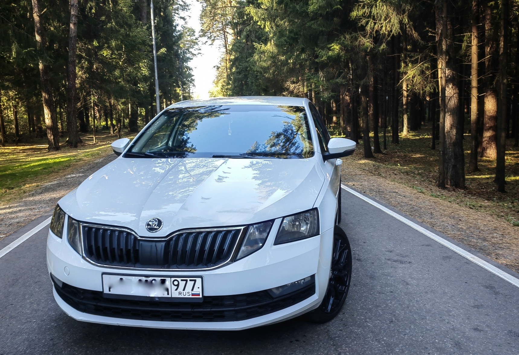 Аренда skoda octavia 2018 года в городе Москва Ольховая от 1640 руб./сутки, передний привод, двигатель: бензин, объем 1.6 литров, ОСАГО (Впишу в полис), без водителя, недорого, вид 2 - RentRide
