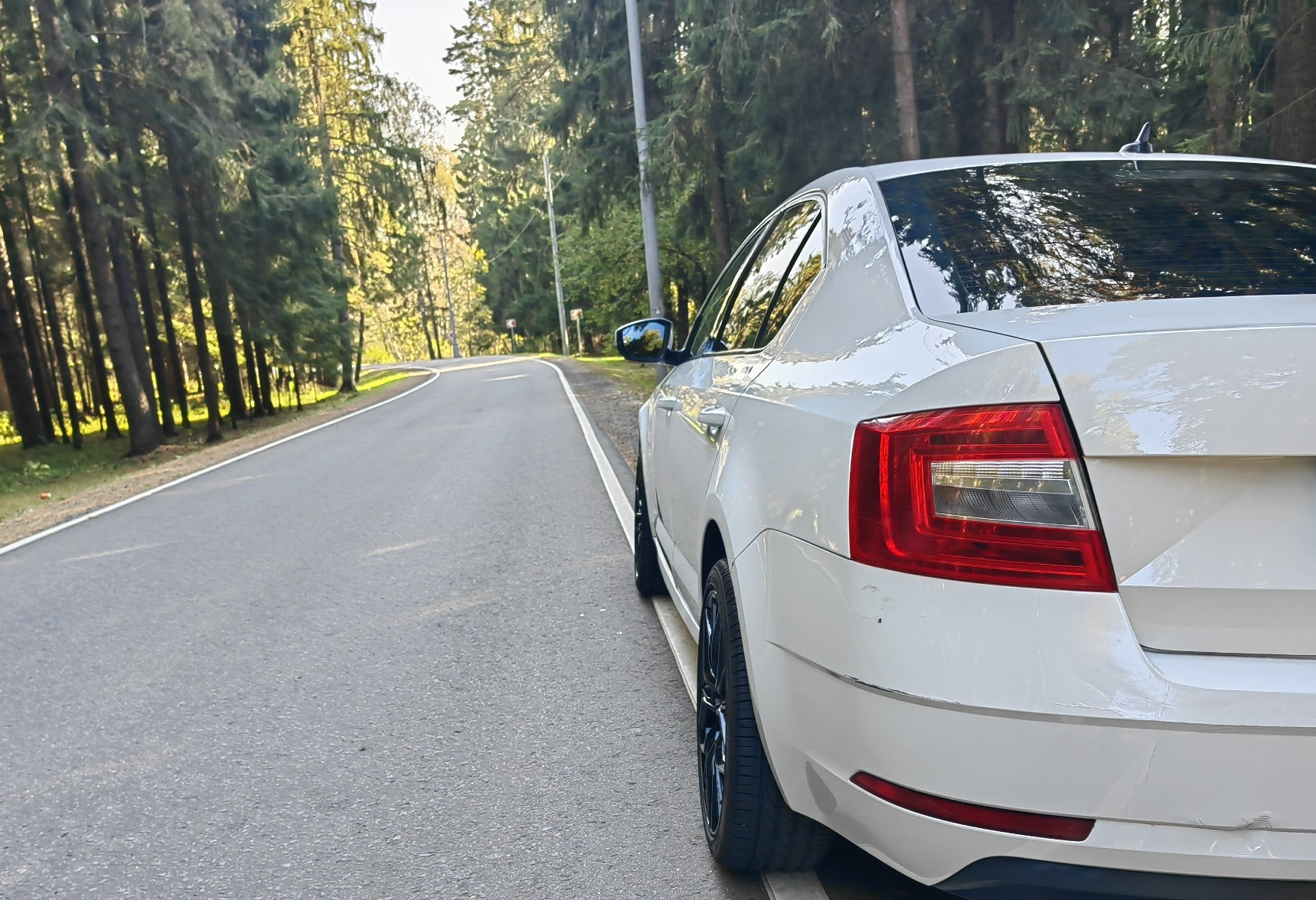 Аренда skoda octavia 2018 года в городе Москва Ольховая от 1640 руб./сутки, передний привод, двигатель: бензин, объем 1.6 литров, ОСАГО (Впишу в полис), без водителя, недорого, вид 3 - RentRide