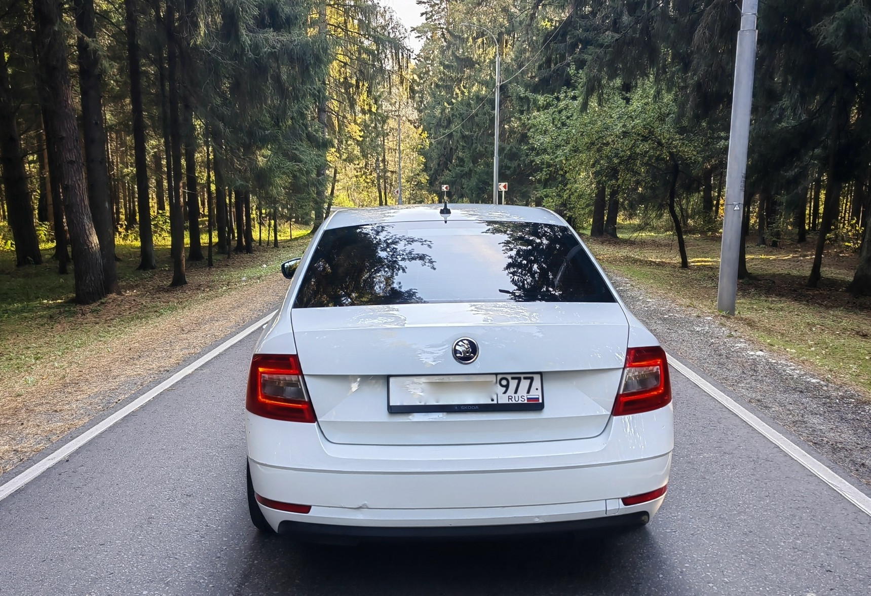 Аренда skoda octavia 2018 года в городе Москва Ольховая от 1640 руб./сутки, передний привод, двигатель: бензин, объем 1.6 литров, ОСАГО (Впишу в полис), без водителя, недорого, вид 7 - RentRide