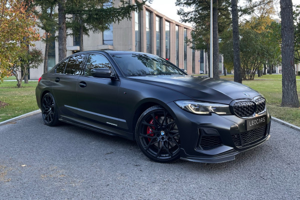 Прокат авто bmw 3-serii премиум класса 2021 года в городе Москва от 18400 руб./сутки, полный привод, двигатель: бензин, объем 3 литра, ОСАГО (Мультидрайв), без водителя, недорого - RentRide