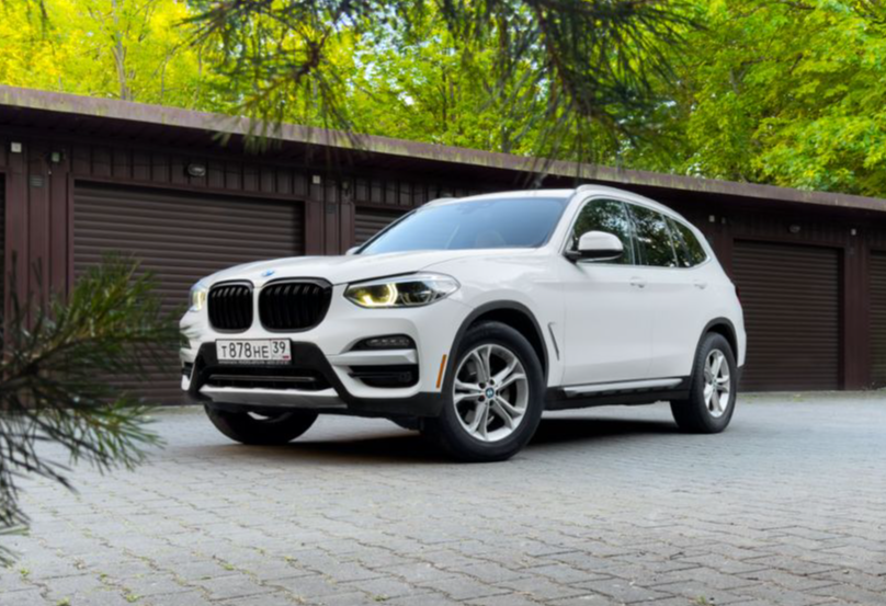Аренда bmw x3 бизнес класса 2021 года в городе Москва от 6392 руб./сутки, полный привод, двигатель: бензин, объем 2100 литров, ОСАГО (Мультидрайв), без водителя, недорого - RentRide