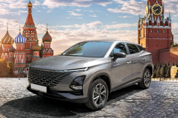 Прокат авто omoda c5 эконом класса 2024 года в городе Москва Щукинская от 4280 руб./сутки, передний привод, двигатель: бензин, объем 1.5 литров, каско (Мультидрайв), ОСАГО (Мультидрайв), без водителя, недорого - RentRide