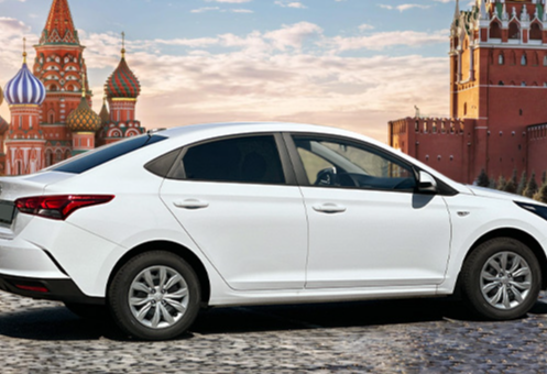 Аренда hyundai solaris эконом класса 2024 года в городе Москва Чертановская от 3036 руб./сутки, передний привод, двигатель: бензин, объем 1.6 литров, каско (Мультидрайв), ОСАГО (Мультидрайв), без водителя, недорого, вид 3 - RentRide