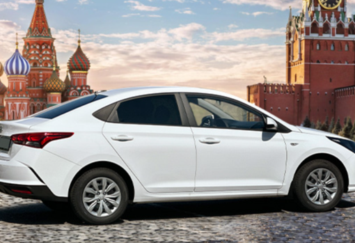 Аренда hyundai solaris эконом класса 2024 года в городе Москва Щукинская от 3036 руб./сутки, передний привод, двигатель: бензин, объем 1.6 литров, каско (Мультидрайв), ОСАГО (Мультидрайв), без водителя, недорого, вид 3 - RentRide
