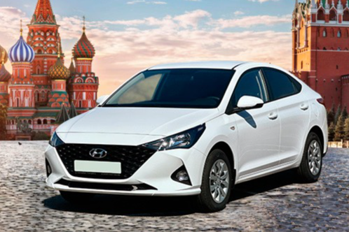 Прокат авто hyundai solaris эконом класса 2024 года в городе Москва Щукинская от 3036 руб./сутки, передний привод, двигатель: бензин, объем 1.6 литров, каско (Мультидрайв), ОСАГО (Мультидрайв), без водителя, недорого - RentRide