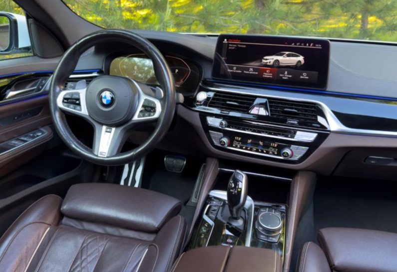 Аренда bmw 6gt бизнес класса 2021 года в городе Москва от 5990 руб./сутки, полный привод, двигатель: дизель, объем 2 литра, каско (Впишу в полис), ОСАГО (Мультидрайв), без водителя, недорого, вид 3 - RentRide